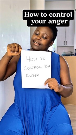 how to control anger