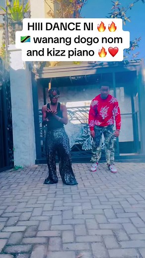 Exciting Tanzanian Dance by Dogo Nom and Kizz Piano - TikTok Trending