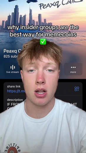 #greenscreen how insider groups help you! #money #insidertrading #memecoins #crypto #solana