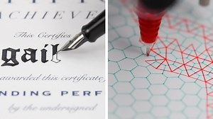 Besoin d’une pause relaxante ? Regardez ce robot calligraphe ! Ouep, ça détend.