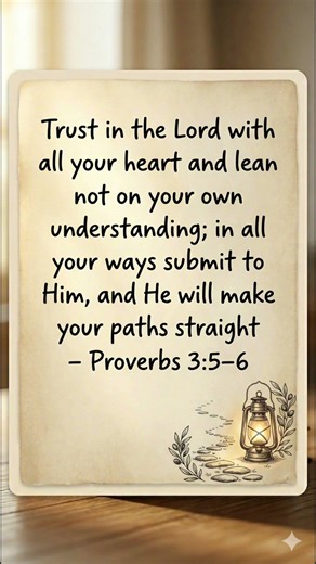 Memory Verse of the Day 📖Book of Proverbs 3:5–6 #memoryverse #chapterandverse