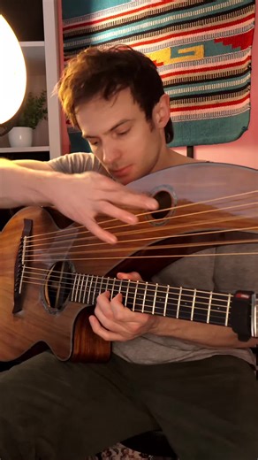 Sultans of Swing: First Solo on Timberline Harp Guitar