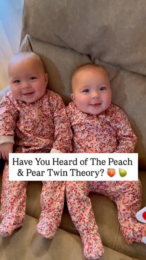 3.3K views · 3.3K reactions | Have you heard of the Peach & Pear Twin...