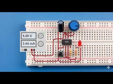 Off delay circuit using 555 timer ic