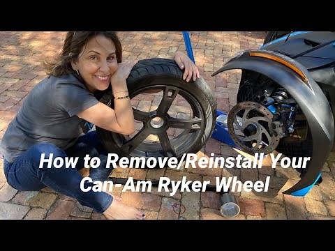 How to Remove and Reinstall Your Can-Am Ryker Wheel