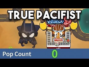 Can You Beat Bloons TD 6 Without Popping? (TRUE Pacifist Challenge)