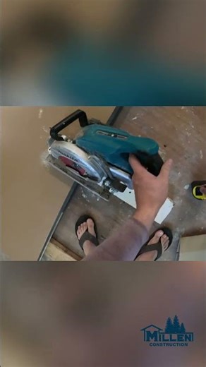 Countertop Cutting Hack: Perfect Edge, No Tape!