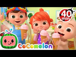 Ice Cream Song   More Nursery Rhymes & Kids Songs - CoComelon - Videos For Kids