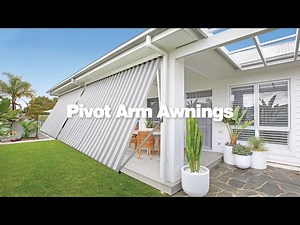 Pivot Arm Awnings - Enhance your outdoor living space today!