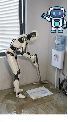 Meet Your New AI Housekeeper: The Toilet Cleaning Robot!