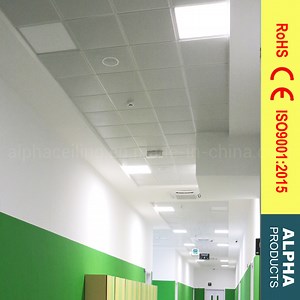 [Hot Item] False Soundproof Suspended Aluminum Expanded Panel Metal Square Ceiling Tiles