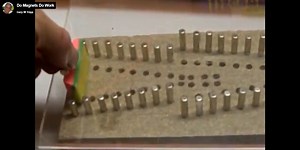 Perpetual Rotary Motion from Permanent Magnets in an Angular Arrangement