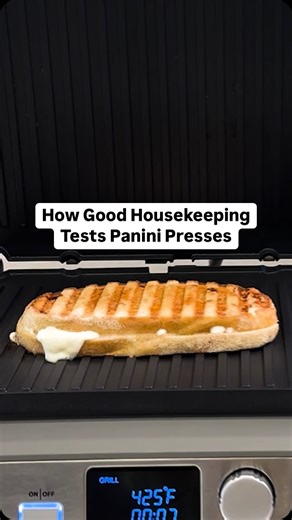 24 reactions | The panini press sizzle is almost as satisfying as the cheese pull. #HowWeTest #ProductTesting #ASMR | Good Housekeeping | Facebook
