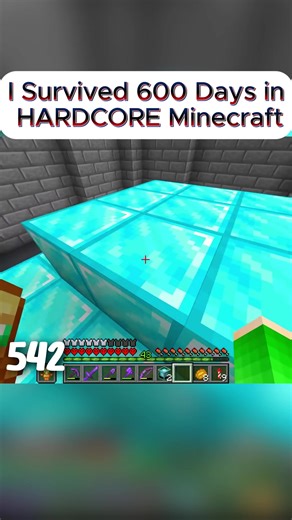 Surviving 600 Days in Hardcore Minecraft Adventure