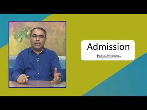 NIOS Admission Process