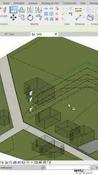 How to model the site surroundings #residentialprojects #architecture #revittutorial #sitemodelling