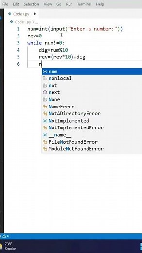 Reverse a number in Python | THE CODING GUIDE 😎