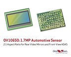 OmniVision Debuts Industry's First 1.7-Megapixel Automotive Image Sensors with 2:1 Aspect Ratio and 120 dB Dynamic Range