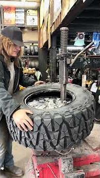 Installing New 35x12.50R18 GripMax MTs.