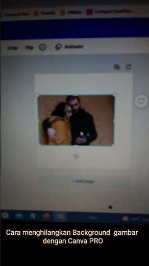 Cara mengganti background foto menjadi putih dengan aplikasi canva