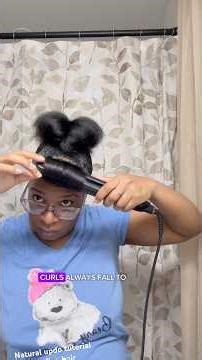 How did i do on this? Natural hair updo tutorial for fine and medium density curls.