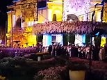 Luxury multi-million wedding in Moscow stuns guests