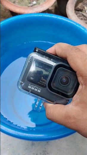 how to use gopro waterproof case #gopro #shorts #shortsfeed