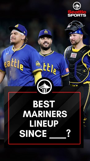 Best #Mariners lineup since _____? 🤔 #TridentsUp | Seattle Sports