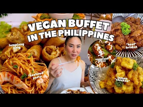 MONTHLY BUFFET AT THIS VEGAN RESTAURANT IN THE PHILIPPINES