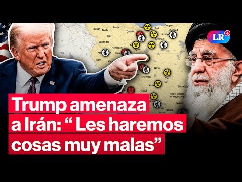 “Debería estar muy preocupado”: Trump lanza ultimátum a líder de Irán #LR