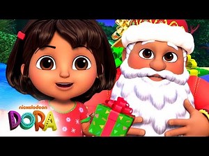 Dora and Santa Deliver Gifts on Christmas Eve! 🎁🎅 | Dora & Friends