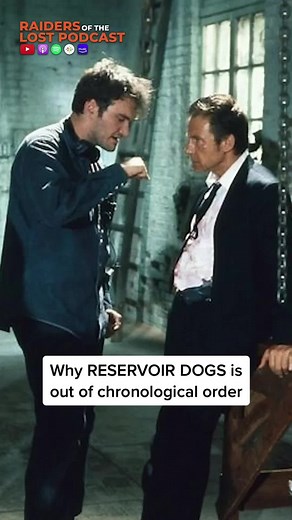 NON-LINEAR PLOT #raidersofthelostpodcast #reservoirdogs #tarantino #quentintarantino #screenwriter #screenplay #script #movie #movies #film
