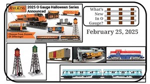 Cool (And Spooky) New O Gauge Announcements From Menards And MTH!