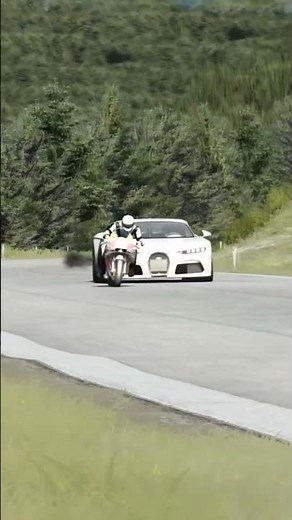 Honda RC213V vs Monster Batmobile vs Hypercars #shorts #honda #superbike #supercars #car #cars #race