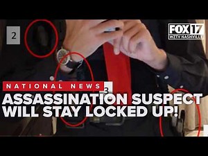 Man accused in Trump assassination attempt stays locked up after detention hearing