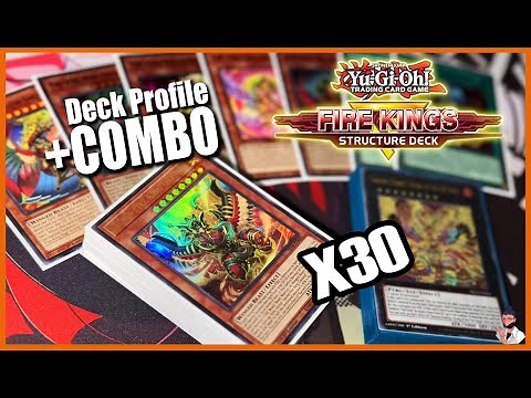 Yu-Gi-Oh! El Mejor Fire Kings Deck Profile de 3X Estructuras + COMBO y TIPS