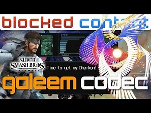 GALEEM vs Snake CODEC CALL Conversation (Super Smash Bros. Ultimate)