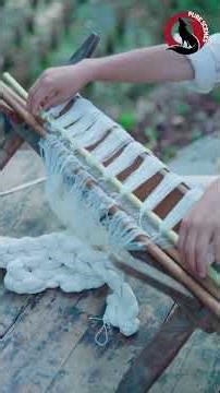 From Feather to Fabric | The Art of Handcrafted Warmth # #viralvideo