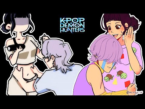 Zoey's Pregnancy 🥹┃Zoey x Mystery (Zoeystery)┃Kpop Demon Hunter Comic Dub