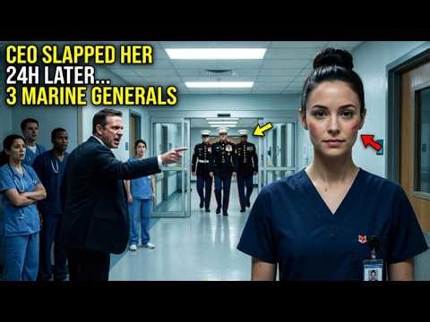The CEO Slapped the “Quiet Nurse” — Next Day, 3 Marine Generals Came for Her