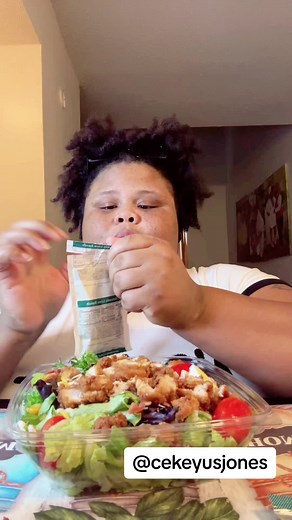 Chick Fil A Cobb Salad with Lime Ranch and Grill Nuggets Review