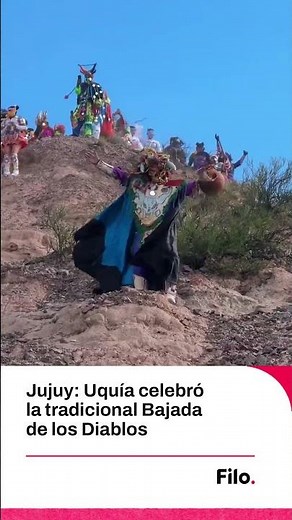 Bajada de los Diablos en Uquía, Jujuy: tradición ancestral del Carnaval en la Quebrada de Humahuaca