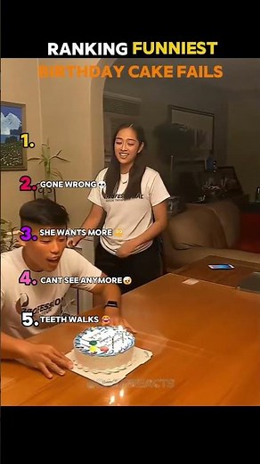 Ranking the Funniest Birthday Cake Fails 🎂 #shorts #funny