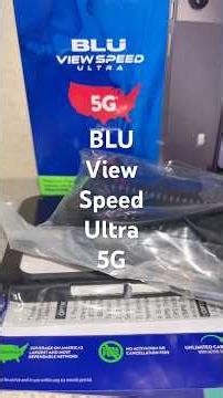 BLU View Speed Ultra 5G Gray Locked