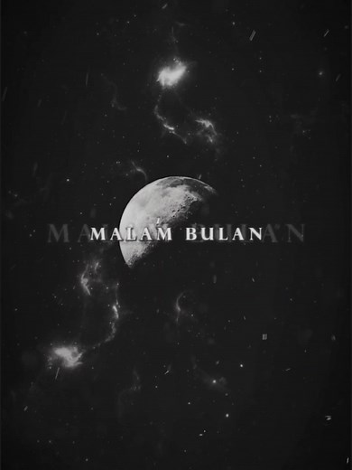 Lirik Lagu Estetik Suasana Malam - Malam Bulan Dipagar Bintang