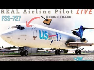 FSS 727 Updated | Toncontin Approach | Real Airline Pilot | Boeing 727 | #msfs2020 #boeing 727F #fss