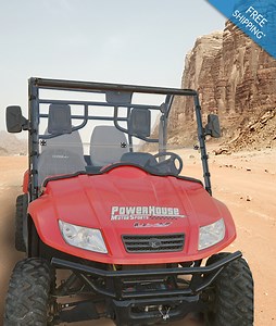 Kymco UXV 500 (2009-2013) Full Folding Polycarbonate Windshield