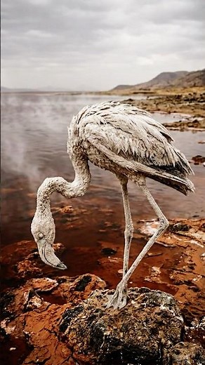 This Lake Turns Animals to Stone. It Has 2.5 Million Flamingos Living on It.