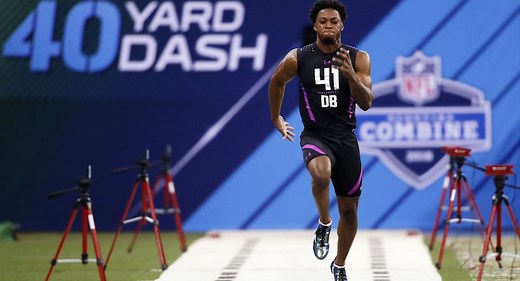 Ohio State Cornerback Denzel Ward Ties For Fastest 40-Yard Dash Time At 2018 NFL Scouting Combine