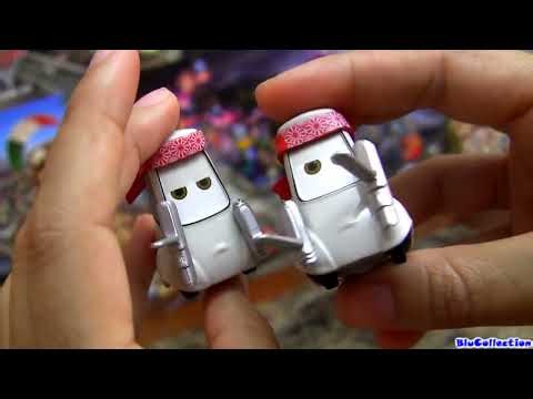 Cars 2 Screamin and Hollerin Wasabi Mater 2 Sushi Chef Diecast Disney Pixar Review by Blucollection